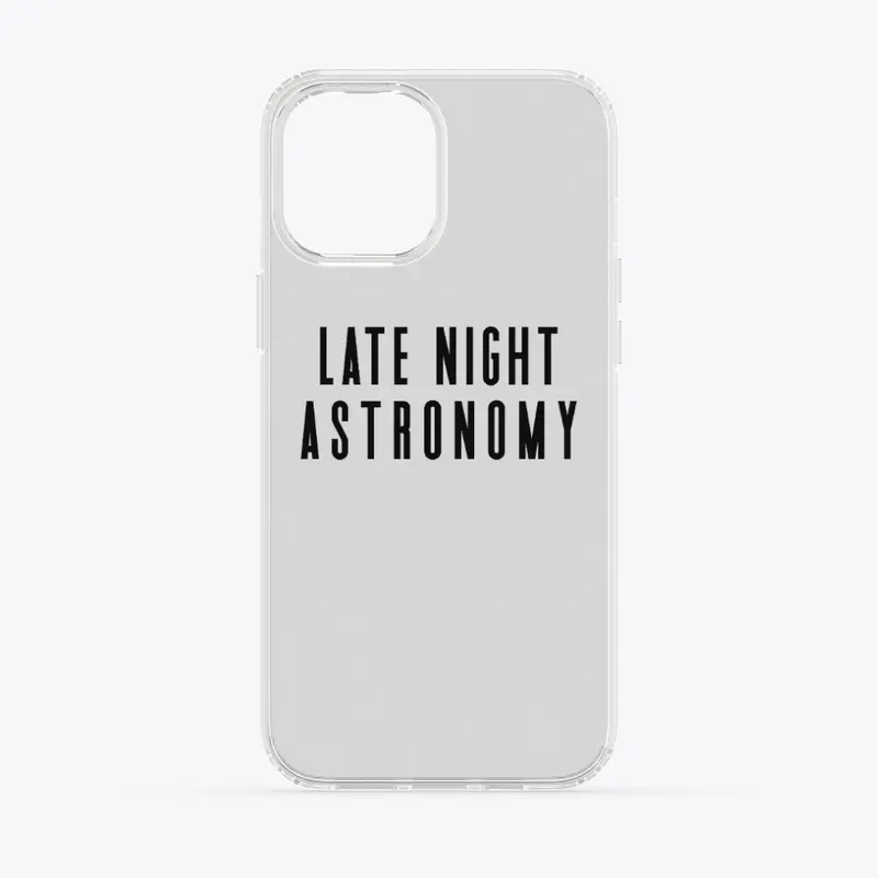 Late Night Astronomy iPhone Case